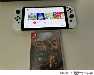 Talaxin - #gothic #nintendoswitch Uruchomienie gothica na pc jest dla mnie zbyt męczą...