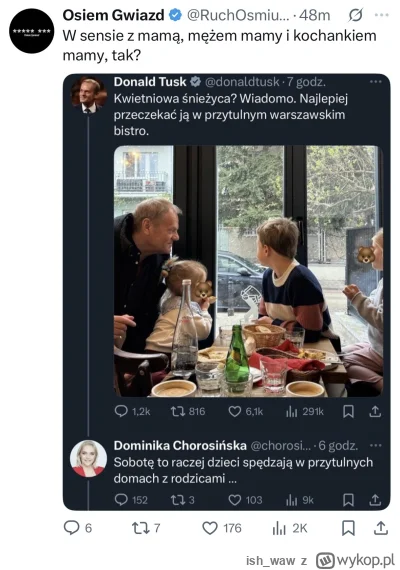 ish_waw - Nie dość, że się dopie*doliła do nie wiadomo czego, to jeszcze się taka ku*...