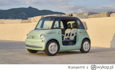 Kumpel19 - Fiat wypuścił samochód elektryczny dla uczniów i studentów

 W rodzinie Fi...