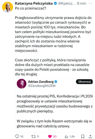 Gours - Rozwala mnie ten Zandberg. Zmieniła się jakaś jedna mała rzecz? „No to cyk, n...