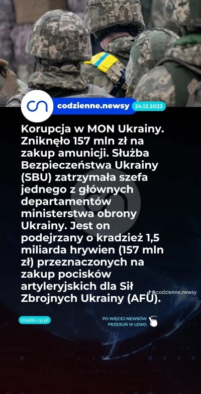 mial85 - Kiedy następnym razem Ukraina będzie mówić że ma za mało pocisków warto im t...
