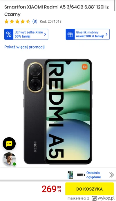 maikeleleq - Różowa potrzebuje zakupić telefon służbowy, coś takiego da radę? Najważn...