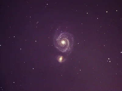Antybristler - Takie tam zdjęcie galaktyki z centrum miasta. Mocne zanieczyszczenie ś...