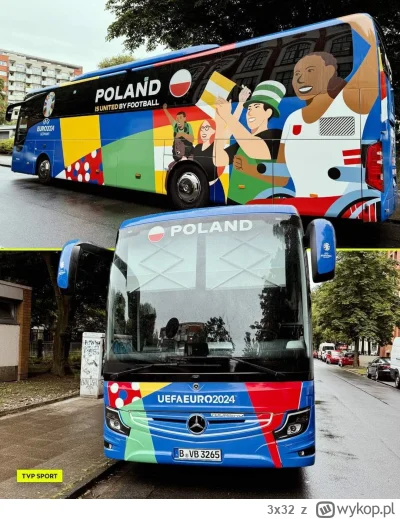 3x32 - Dlaczego na autobusie reprezentacji mojego kraju w piłkę nożną, kupionego i ok...