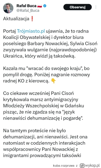 kuba-rozpruwa - Myślę że jednak Pani radna powinna zostać w trybie natychmiastowym wy...