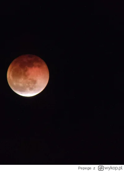 Pepege - #astronomia #ksiezyc #zacmienie