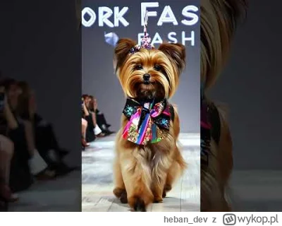 heban_dev - New York(shire) Terrier Fashion week.

#aiart #aivideo #runwayml #sztuczn...