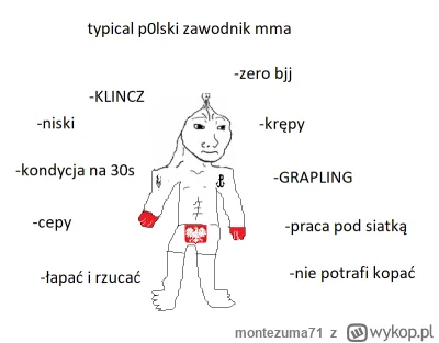 montezuma71 - Jak jeszcze średnio oglądałem MMA to zawsze w walce Polak vs obcokrajow...
