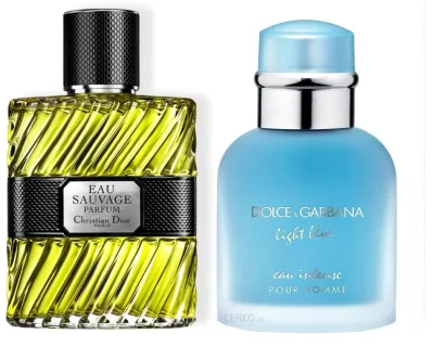 Golan123 - Kupie:

Dolce Gabbana Light Blue Intense
Dior Eau Sauvage Parfum

#perfumy