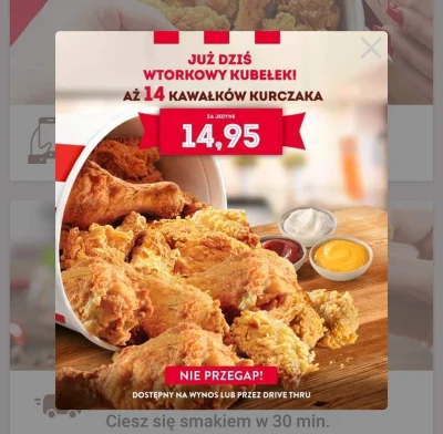 pogop - Taka promka z #kfc sprzed 2 lat XD

#inflacja #pieniadze #heheszki #fastfood ...