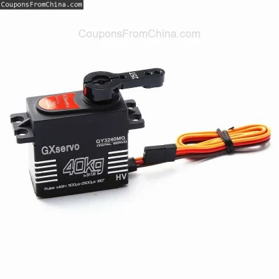 n____S - ❗ GXservo QY3240MG 40KG Metal Gear Digital RC Servo
〽️ Cena: 11.99 USD (dotą...