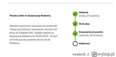 vealen0 - @pcela: No okej rozumiem, że może mają taką politykę, że nie dzwonią - okej...