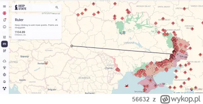 56632 - #ukraina #wojna 1 100 kilometrów do RUS. Fatalnie to wygląda dla Polski i Eur...