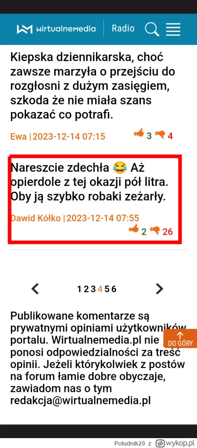 Poludnik20 - Hej @Wirtualnemedia_pl, ustawiliście sobie tak filtry, że czasem nie spo...