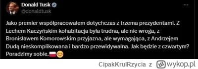 CipakKrulRzycia - #tusk #donaldtusk #polityka #bekazpisu