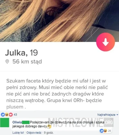 dotankowany_noca - #p0lka 
#heheszki
#julka 
No to niezła Julia xD