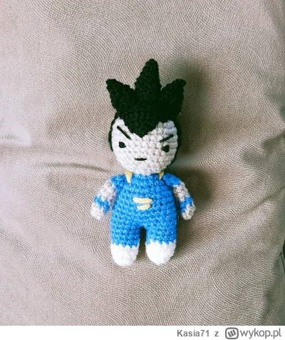 Kasia71 - Mój pierwszy Vegeta. Podobny trochę? #kasiaszydelkuje #szydelkowanie #drago...