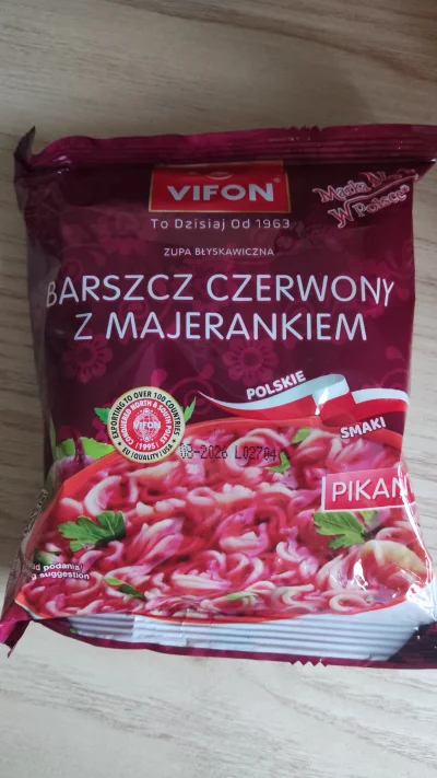 Teuvo - dzisiaj barszcz się wylosował