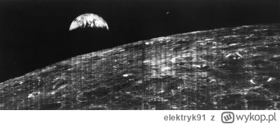 elektryk91 - Oto pierwsze w historii zdjęcie Ziemi uchwycone z odległości Księżyca. F...