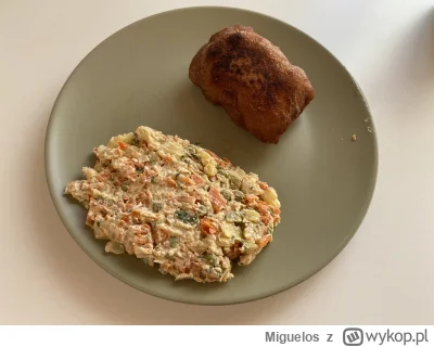 Miguelos - Po*ebało te ceny żarcia. Cordon Bleu 200g + sałatka jarzynowa 200g w lokal...