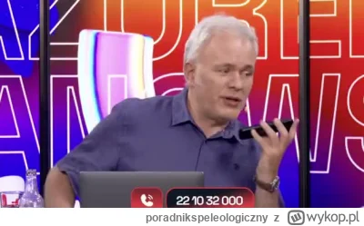 poradnikspeleologiczny - #Mazurek dzwoni do #Dworczyk podczas programu na żywo:
-Cześ...