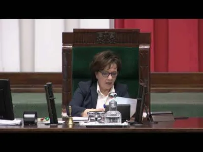 Kagernak - Tu macie filmik za co dostała upomnienie. PIS zrobił z sejmu swój folwark,...