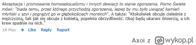 Axoi - @dobry-informatyg: zacytuj ten cytat z biblii… IMO dobrze że wyleciał z roboty