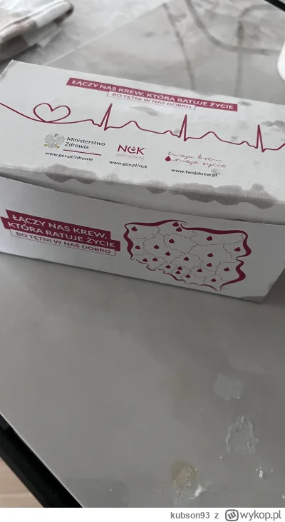 kubson93 - 269 510 - 450 = 269 060
Data donacji - 16.12.2024
Rodzaj donacji - krew pe...