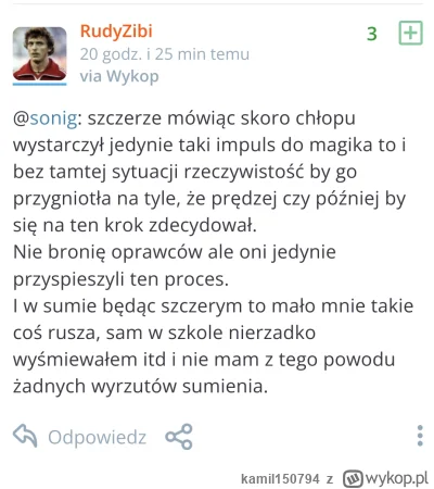 kamil150794 - Ludzie generalnie są mili. #dziendobry #przegryw #patologia