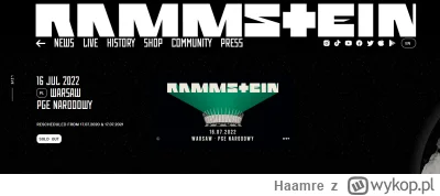 Haamre - @Markok: Akurat Rammstein zagrał na Narodowym w zeszłym roku.¯\\_(ツ)_/¯

Pod...