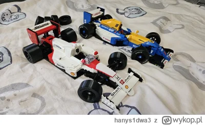hanys1dwa3 - #lego  #f1 tak, kółka z druku 3d teraz to jakoś wygląda.