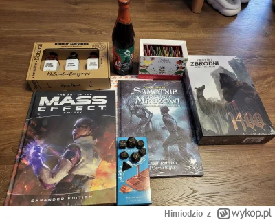 Himiodzio - Czas na moją #pokapake z wyśmienitą zawartością od @stepniaczio

Paczka o...