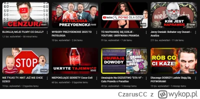 CzarusCC - @baxxterwinc: jak patrze na to co nagrywa to i nawet lepiej ze blokują.