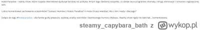 steamycapybarabath - #hotelparadise Właśnie nadgoniłem. A co to za banner na wypoku? ...