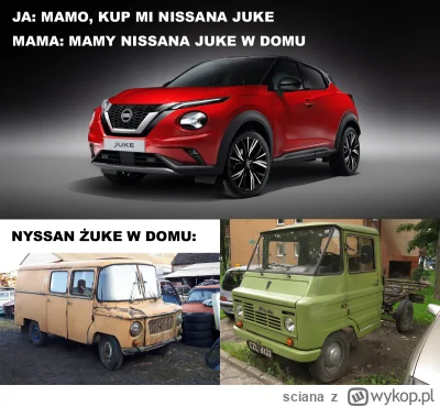 sciana - #heheszki #memy #motoryzacja #nysa #zuk #takaprawda