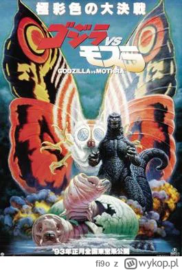 fi9o - Więc numer dwadzieścia za mną.

Godzilla vs Mothra 1992r. 

Efektów dobrych ja...