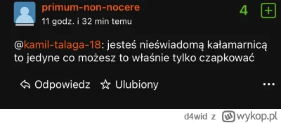 d4wid - Nie, nie ma rosyjskich trolli na @wykop
Konto od 4 miesięcy.

#rosja #wojna #...