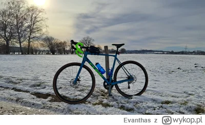 Evanthas - #rower fajny całkiem, udało mi się nawet nie wywrócić pierwszy raz na SPD ...