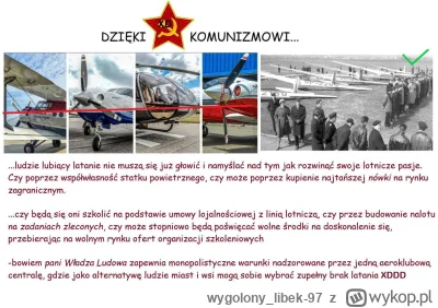 wygolony_libek-97 - #heheszki #samoloty #komunizm #bekazlewactwa #polityka