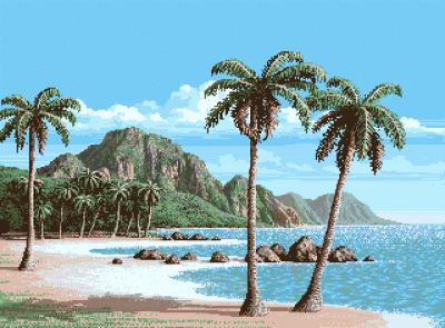 GARN - #pixelart #gif autor: Jim Sachs