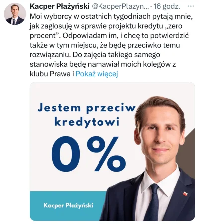 wizytaKomornika - Populacja przeciwników kredytu 0% zwiększa się.

(Kolejny poseł PiS...