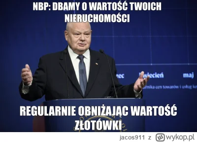 jacos911 - @del855: Jak nieruchomości nie stanieją zawsze można obniżyć wartość złotó...