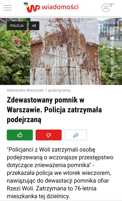 Olek3366 - #polska #polityka #warszawa 
Że babci się chciało robić takie rzeczy kto t...