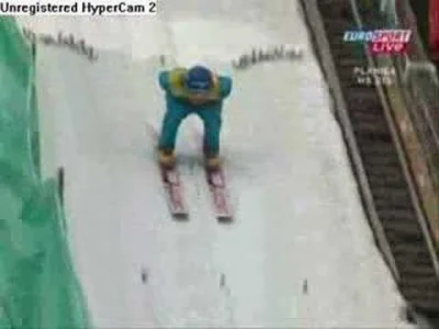 WR9100 - Pomyślałem sobie o zawodach w Planicy i nagle przypomniał mi się ten filmik ...