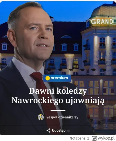 Notabene - Jak już wspominałem, na wybory nie chodzę ale bardzo bym chciał żeby Onet ...