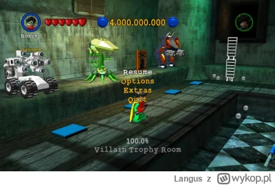 Langus - Pierwsza gra z serii #lego ukończona na 100%. Fajna, lekka rozrywka. Sumaryc...