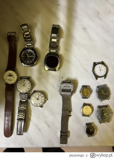pszemgo - #zegarki #prl #sprzedam

Czołem Mirki. 
Robiłem porządki w piwnicy po dziad...