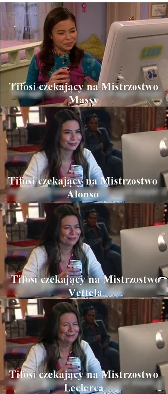 Gieekaa - W 2023 popełniłem takiego mema. Dopisywać Hamiltona nie ma sensu bo Tifosi ...