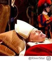 RiverStar - Stan zdrowia Jana Pawła II na dzień 31.12.2023 godzina 06:01 - Nie żyje  ...