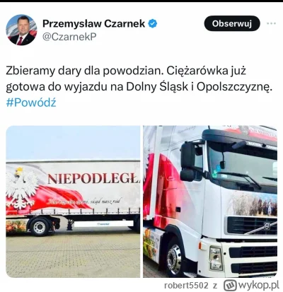 robert5502 - Uwaga! Czarnek wykorzystuje zdjęcia firmy przewozowej z 2018 roku do zbi...